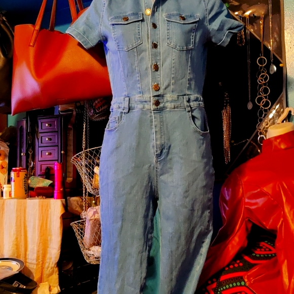 Beautiful button up jumpsuit - Picture 6 of 6